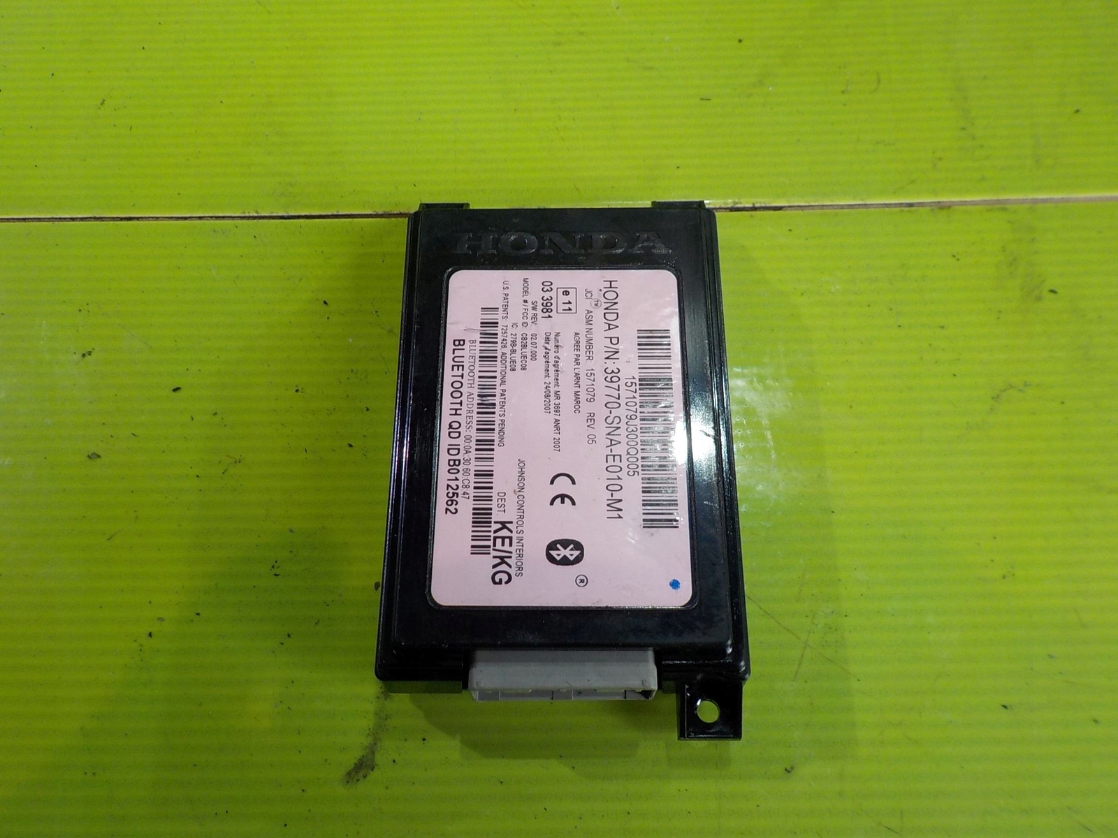 CIVIC VIII SEDÁN MÓDULO BLUETOOTH 39770-SNA-E010-M1 / NI 20650