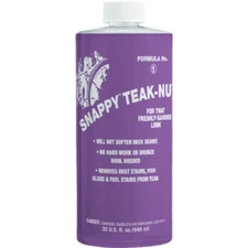 Snappy Teak-NU Snappy Formula 1 - For Freshly-Sanded Teak Look - Quart