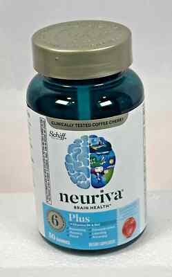 Neuriva Brain Health Plus - 50 Strawberry Gummies