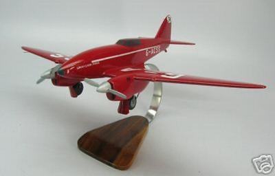 DH-88 Comet De Havilland DH88 Airplane Wood Model Free Shipping Large New