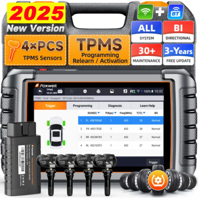 FOXWELL NT809TS RDKS TPMS Programmiergerät KFZ Diagnosegerät OBD2 Alle System