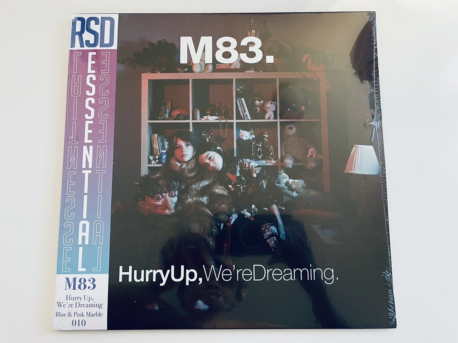 RSD Essentials M83. Hurry Up We're Dreaming Blue Pink Marble sealed Lp In Hand