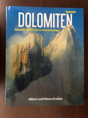 DOLOMITEN - ALBERT UND NIMA GRUBER - H/B D/W - £3.25 UK POST