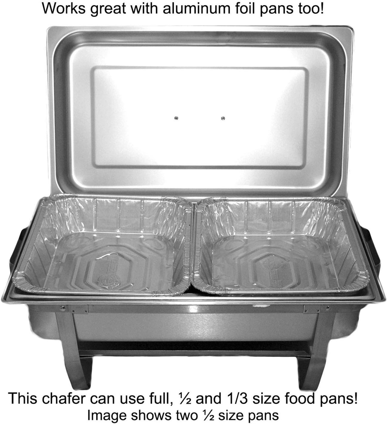 Chafing Dish Buffet Set Chaffing Dishes Stainless Steel Chafers A eBay