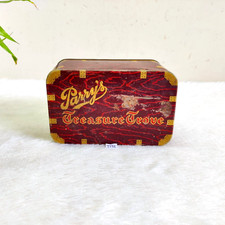 Baule Dei Tesori Vintage Anni '50 Parry Sweets Pubblicità Scatola Di Latta T132