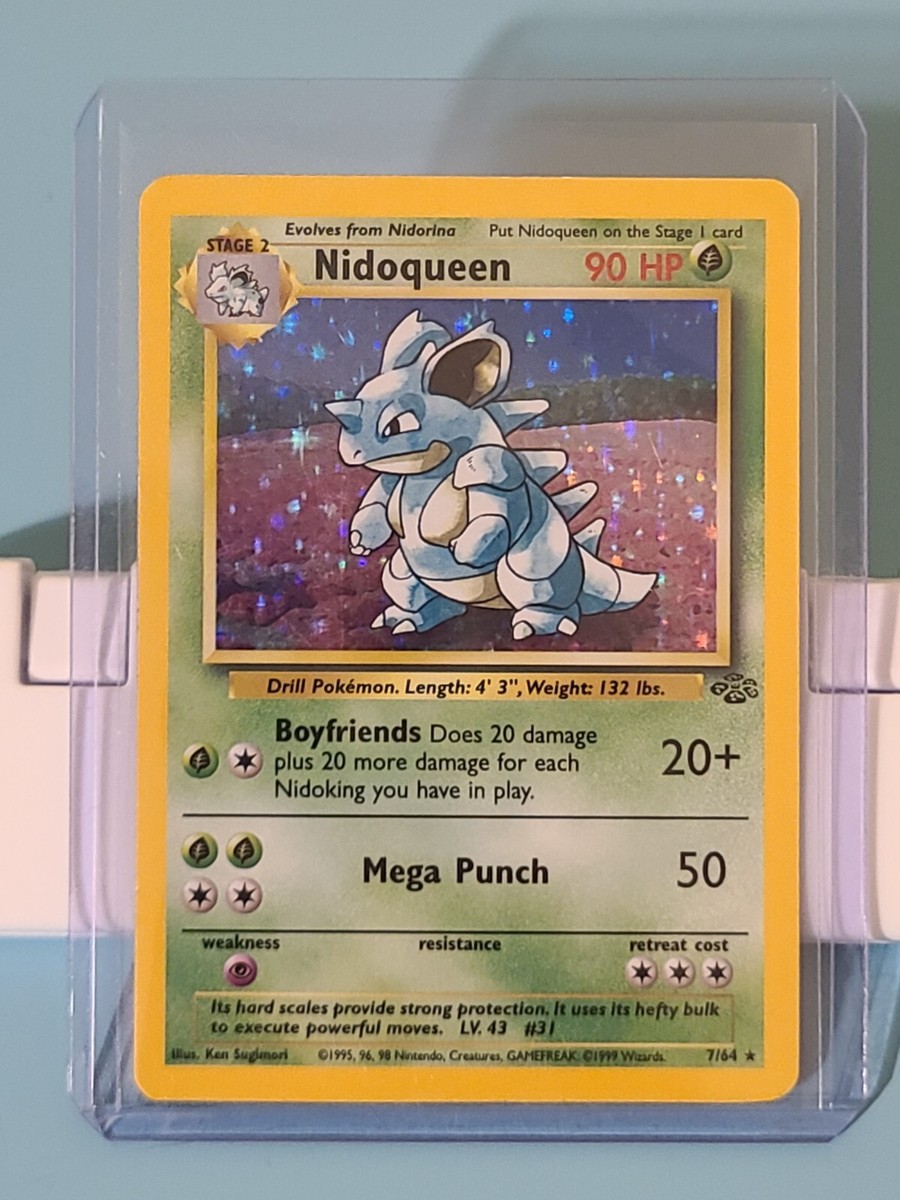 Pokémon TCG Nidoqueen | Jungle 7/94 | Unlimited | Holo Rare | eBay