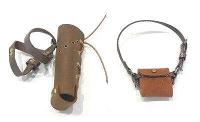 SU-OHK-SET: 1/12 Leather Quiver & Shoulder Bag for 6 inch action figures