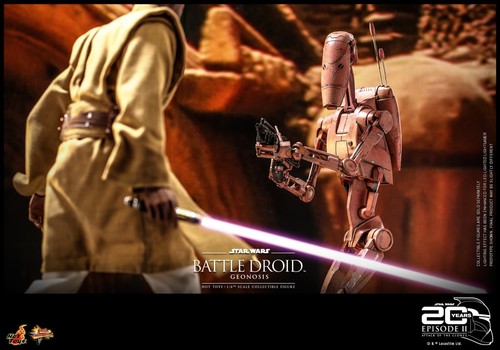 HOT TOYS MMS 649 STAR WARS II : ATTACK OF THE CLONES β BATTLE DROID (GEONOSIS) - Picture 17 of 17