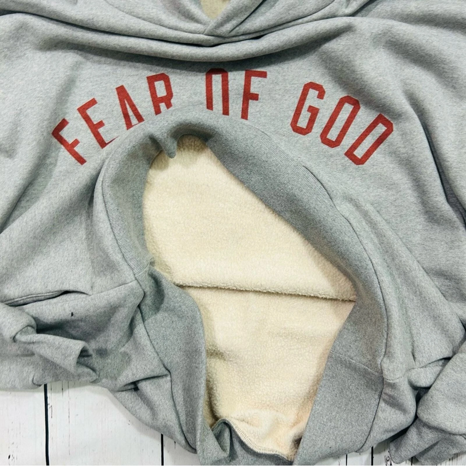 Set felpa e felpa Essentials Fear of God in pile raro NUOVO unisex RARO