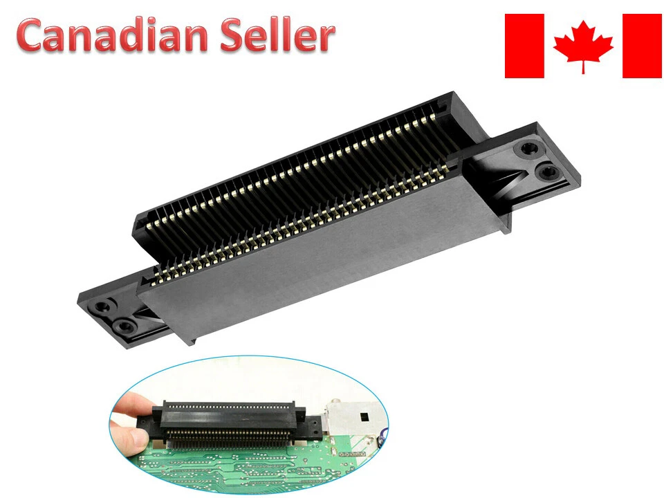 72 Pin Connector Replacement Cartridge Slot For Nintendo NES Console 8Bit System
