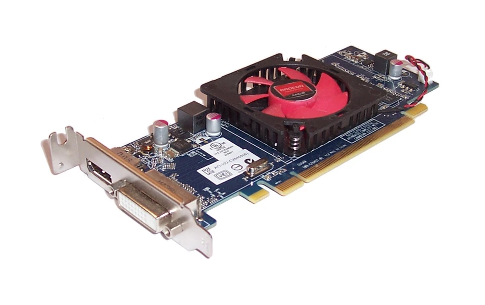 Dell AMD Radeon HD 6450 1GB PCI-e Video Card DVI Display Port Low Profile M0KV6 - Image 2 of 3