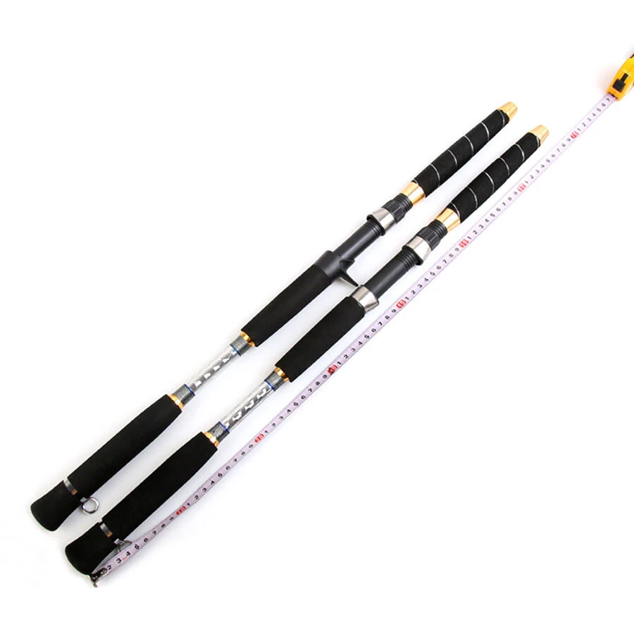 XC Jigging Rod 5'5" 20-45lb Saltwater Spinning Rod 120# Casting Rod Solid Carbon - Image 3 of 4