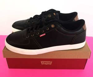 levis black shoes