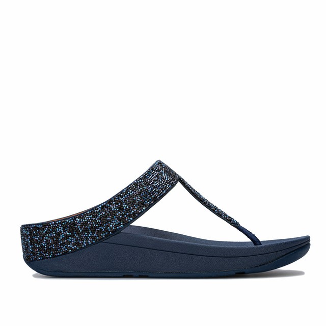 navy blue fitflop sandals
