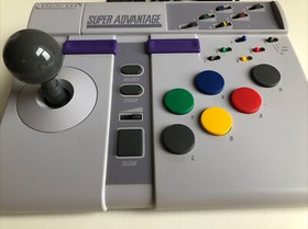 AsciiWare Ascii Super Advantage Joystick Controller Super Nintendo SNES