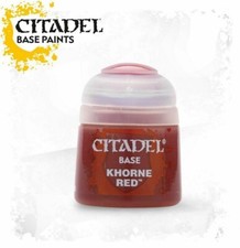 Games Workshop Warhammer - Citadel Colour paint BASE Khorne Red 12ml