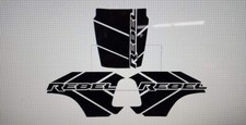Compatible With Ram Rebel  Vinyl Graphics Hood Bedsides Package