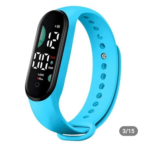 Digital Watch Model Moon style Waterproof Sport Wrist Watch Boys Girls Children - Picture 21 of 30