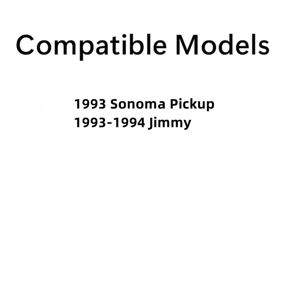 GMC Jimmy 1993-1994 Sonoma pasajero puerta delantera derecha ventana vidrio Foto 2 de 4