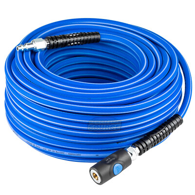 Prevost Flexair 1/4'' x 100' Air Hose With Prevo S1 1/4'' Body Industrial Coupler