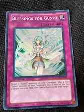 Blessings for Gusto - HA05-EN059 - Super Rare - 1st Edition - NM - YuGiOh!  