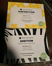 Think Tank Scholar Flashcards, Addition And Subtraction