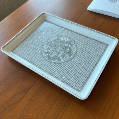 Brand New Hermes Mosaique Au 24 Platinum Sushi Plate/Tray | eBay