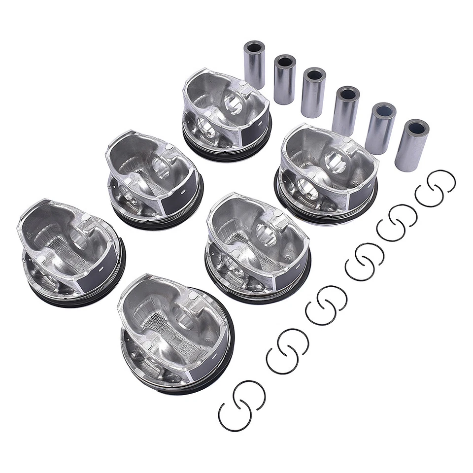 Pistón con anillos para Land Rover Range Rover Jaguar 306PS AJ126 3.0T V6 LR0765R5 Foto 2 de 4