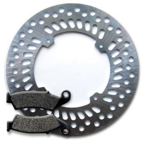 Front Rotor+Brake Pads for Honda XR250 R/L (91-04) XR400 R (96-04) NX250 (88-90) - Picture 1 of 3