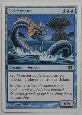 MAGIC THE GATHERING MTG 2003 8th EDITION BLUE SEA MONSTER CREATURE ENGLISH CARD | eBay MAGIC THE GATHERING MTG 2003 8th EDITION BLUE SEA MONSTER CREATURE ENGLISH CARD | eBay