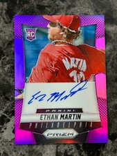 2014 Panini Prizm - Autographs Ethan Martin #EM Purple Prizm /99 (AU, RC) @QY11