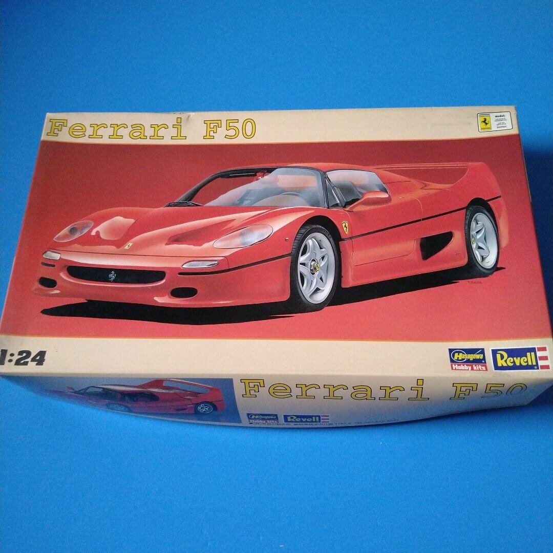 未開封 revell Ferrari F50 Barchetta プラモデル 1/24 Ferrari F50 Plastic Model Kit by Revell Hasegawa