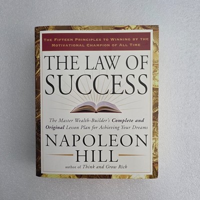The Law of Success Napoleon Hill 2008 Paperback Tarcher Penguin Self Help