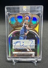 2022-23 Panini Crown Royale - RARE Autographs Kevin Garnett GOLD #CA-KVG /75