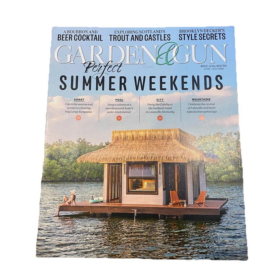 Garden & Gun Magazine Lot 6 Issues 2024-2025 Collectible Home Lifestyle Foto 4 de 4
