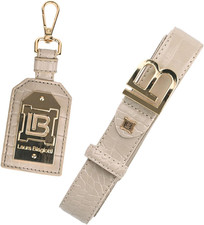 Cofanetto Regalo Donna, Portachiavi E Cintura in Similpelle