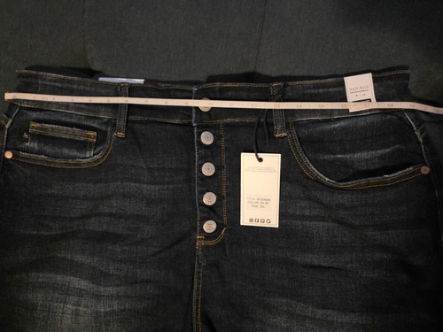 Judy Blue JB15269DK High Waist Shorts 3XL Farbe Dark Stone - Bild 4 von 7