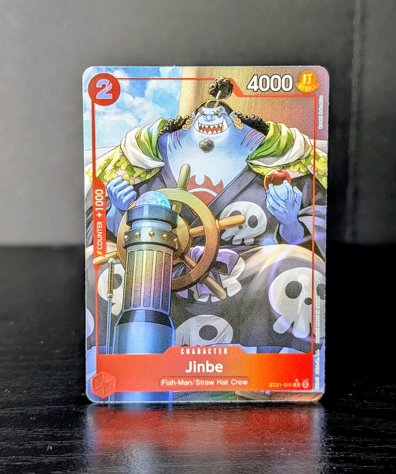 Jinbe (Parallel) ST21-005 Starter Deck EX: Gear 5 Foil
