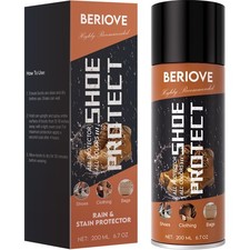 BERIOVE Protect Shoe Protector Spray - Rain  Stain Waterproof Nano White