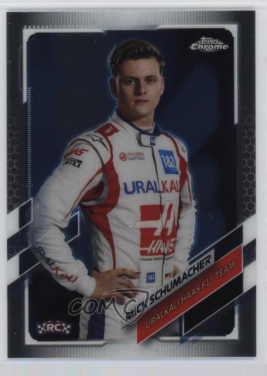 2021 Topps Chrome Formula 1 F1 Racers Mick Schumacher #17 0s07