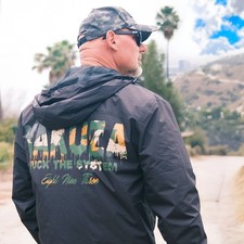 Neuer Yakuza Herren Silent Windbreaker - Schwarz