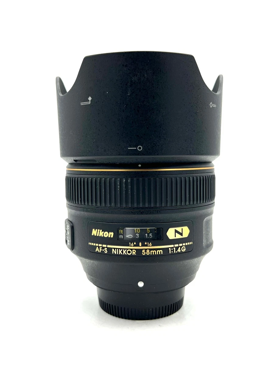 Nikon f/1.4 Lenses 58mm Focal for sale | eBay