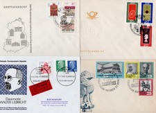 40 Letters, cartes, FDC de RDA - DDR; selon scans, Lot 10234