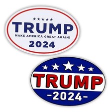 eDesign US Election Car Magnet Bumper - 5x3 Inches - Magnetic Sticker for