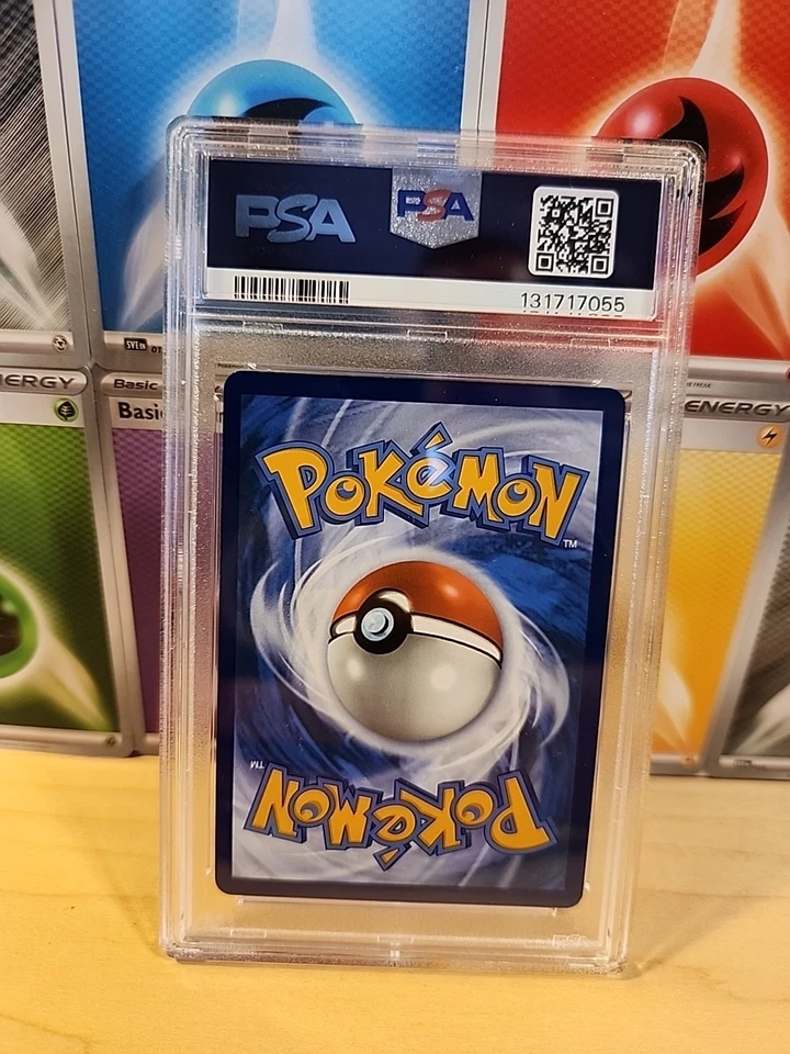 Team Rocket's Moltres ex 229/182 Sv10: Destined Rivals Holo PSA 8 - Image 2 of 2