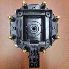 Hei Ignition Distributor Cap For All V8 Hei Ignition Distributors Black