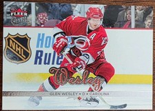 2005-06 FLEER ULTRA GLEN WESLEY CAROLINA HURRICANES CARD #43