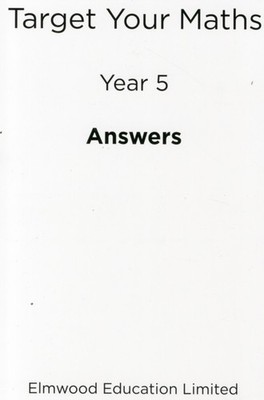 Target Your Maths Year 5 Answer Book by Stephen Pearce (Paperback Book)
