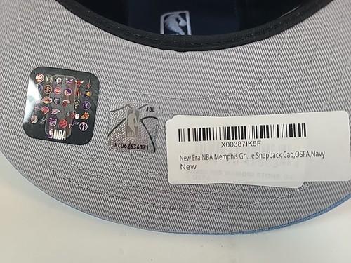 New Era 2-Tone Adjustable Snapback Hat Memphis Grizzlies - Bild 4 von 6