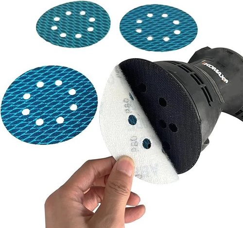 100PCS Diamond Shape 5" Hook Loop Sanding Discs for Orbital Sander 80-600 Grit - Picture 7 of 9